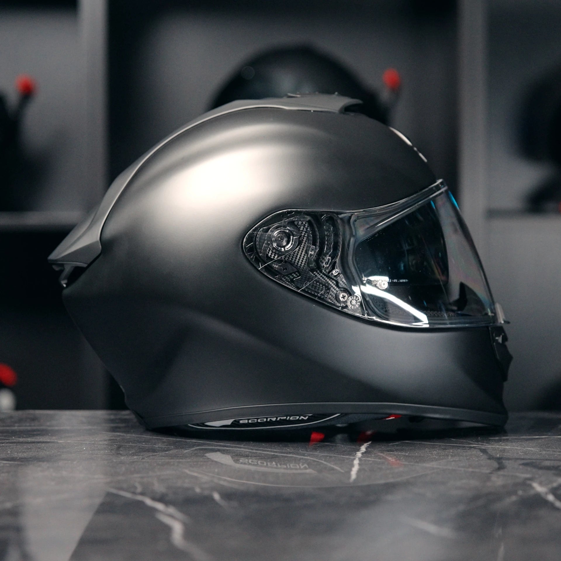 Scorpion Exo-1400 Evo II Carbon Air Solid Matt black