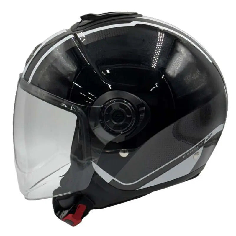 Scorpion Exo-City II Vel Metal Black-White