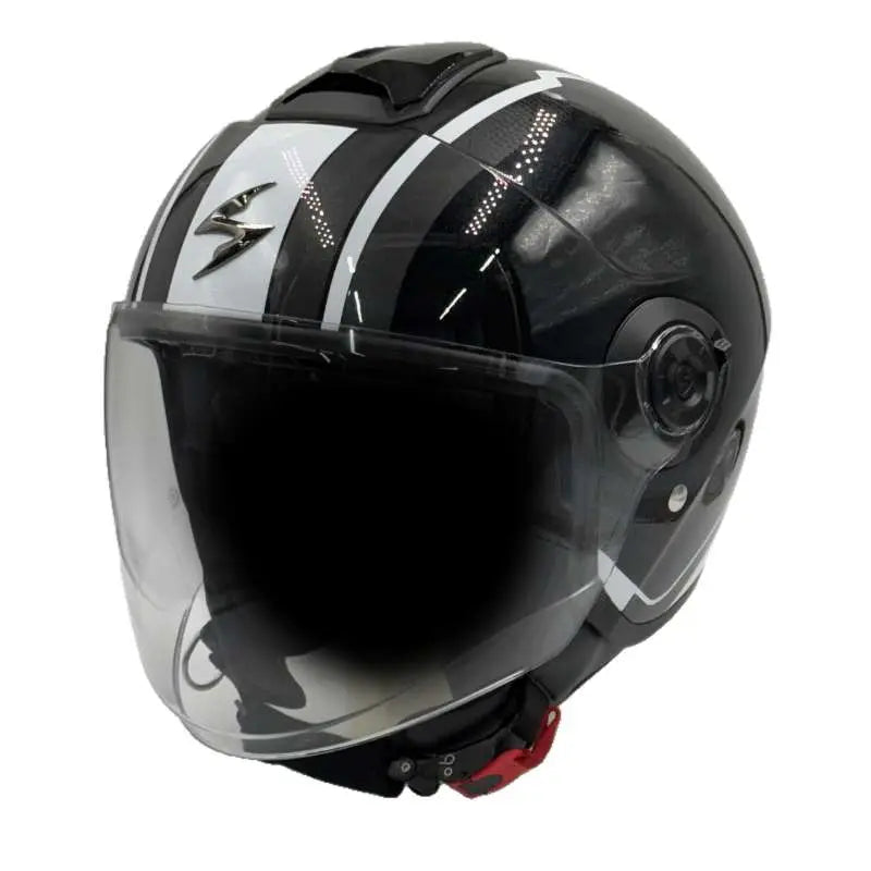 Scorpion Exo-City II Vel Metal Black-White