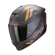 Scorpion Exo-1400 Evo II Carbon Air Mirage Matt Black-Orange