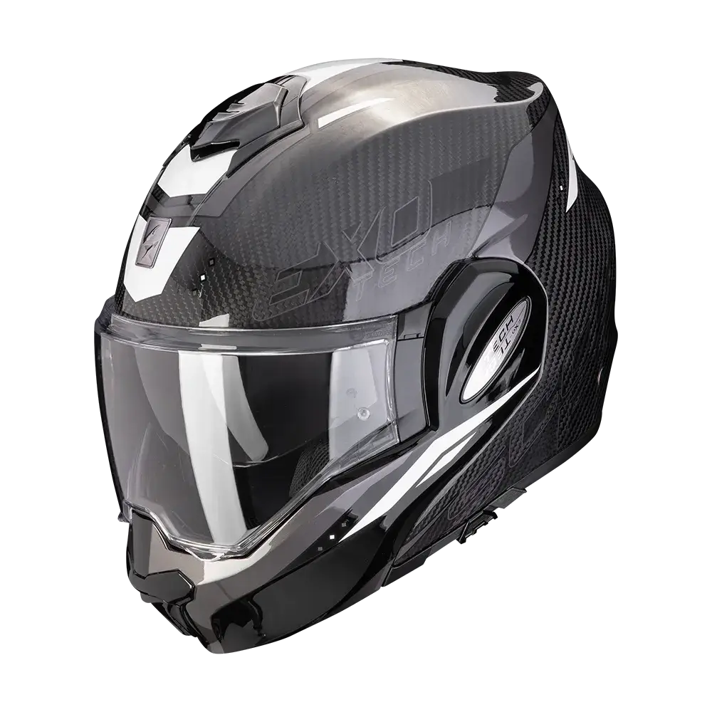 Scorpion Exo-Tech Evo Carbon Rover Black-White