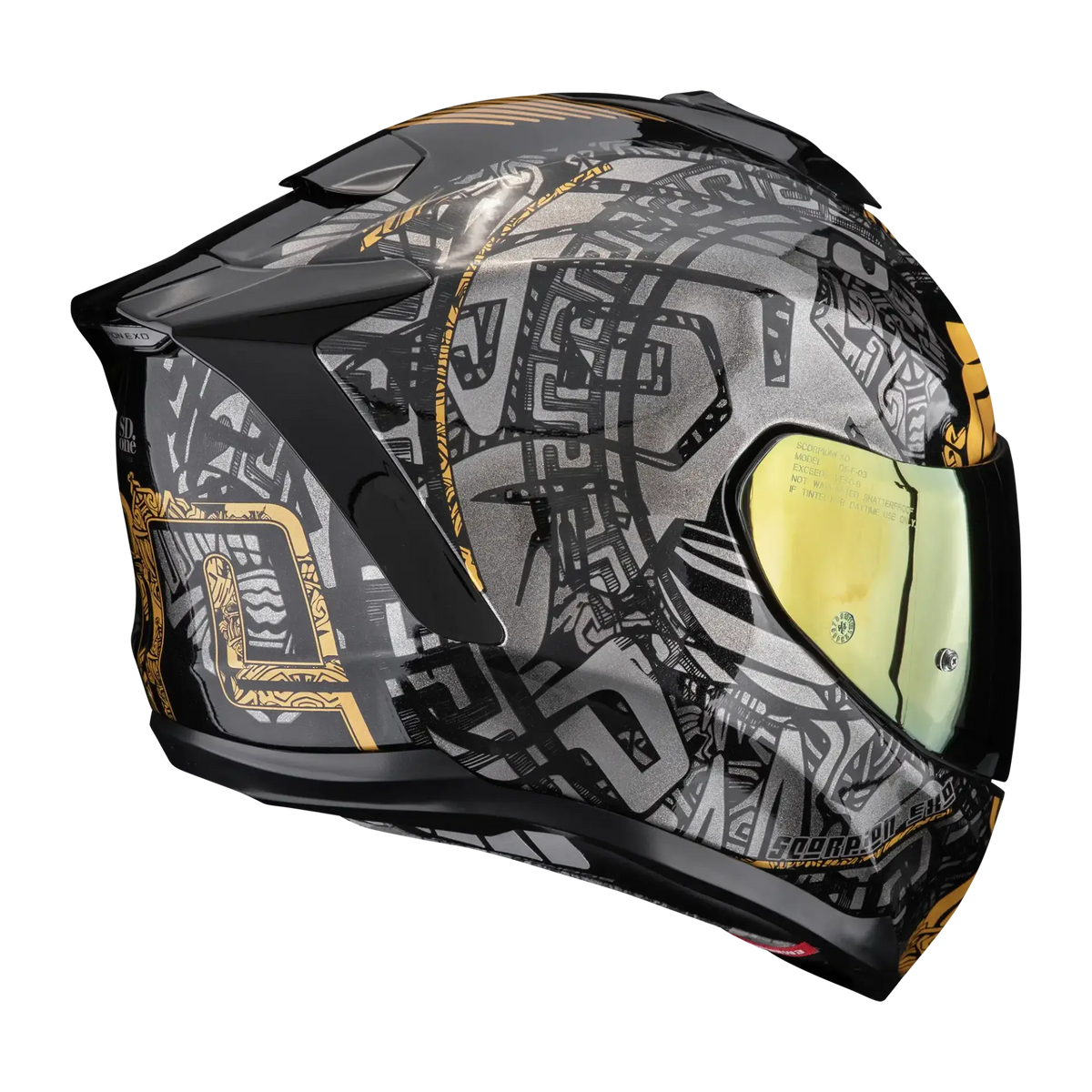 Scorpion EXO-1500 Apus Black Grey Gold
