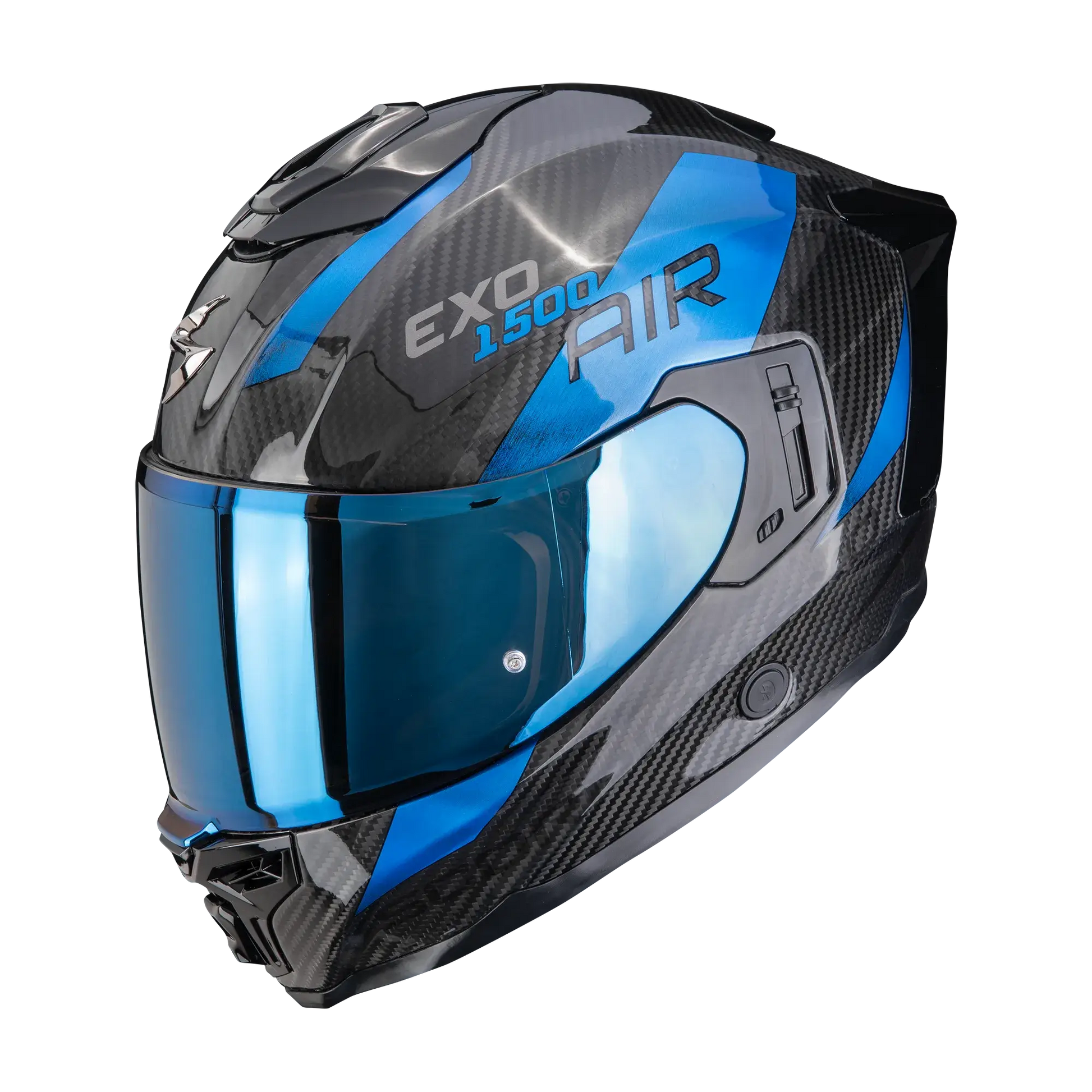 Scorpion EXO-1500 Carbon Platted Black Blue
