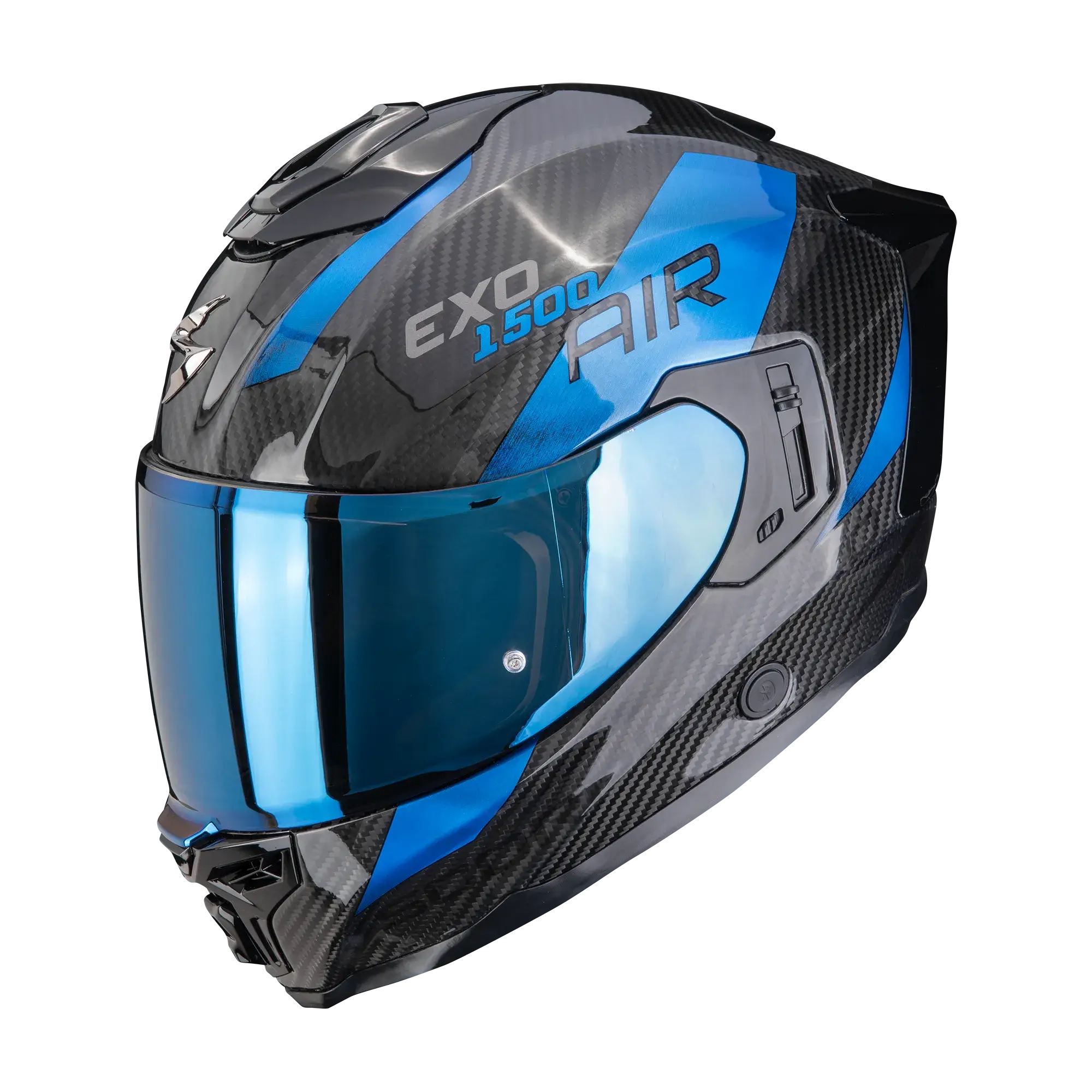 Scorpion EXO-1500 Carbon Platted Black Blue