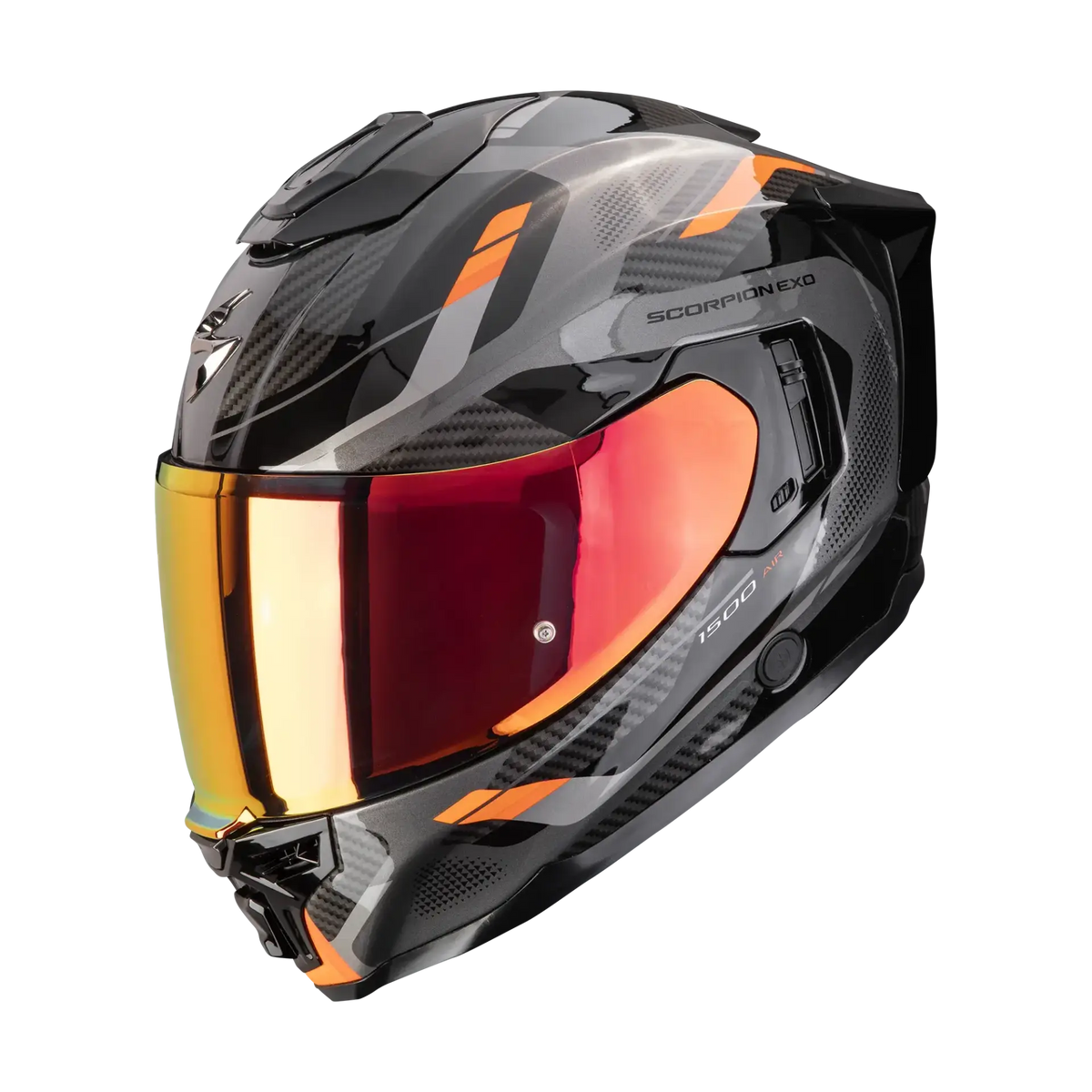 Scorpion EXO-1500 Sleek Black Orange