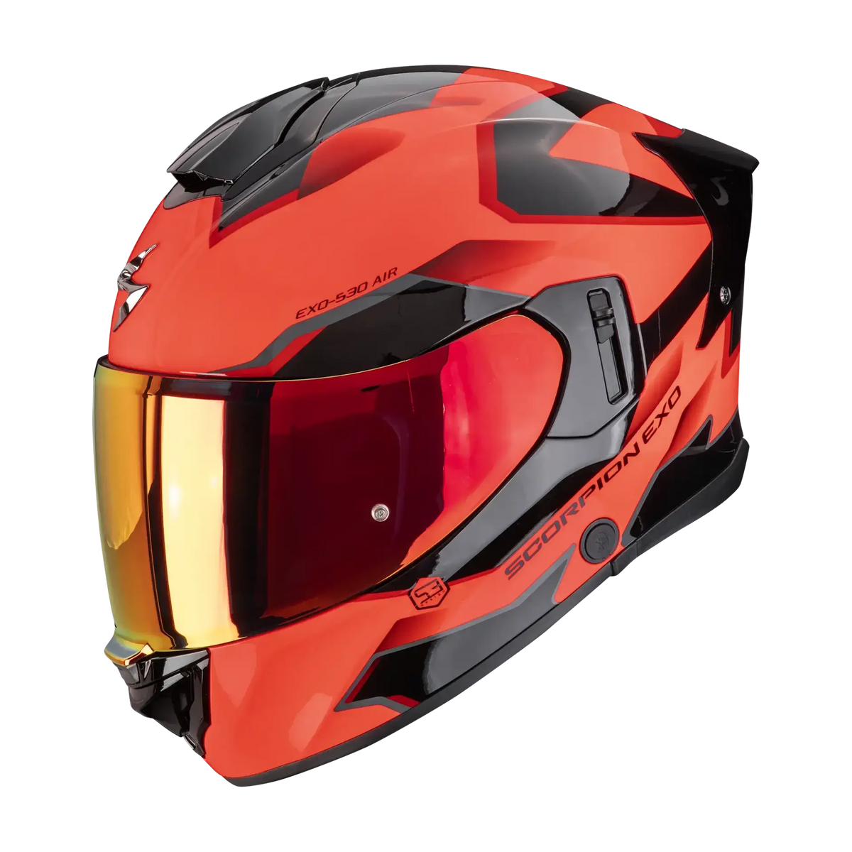 Scorpion EXO-530 Clip Red Black