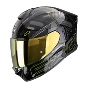Scorpion EXO-530 Fond Black Neon Yellow