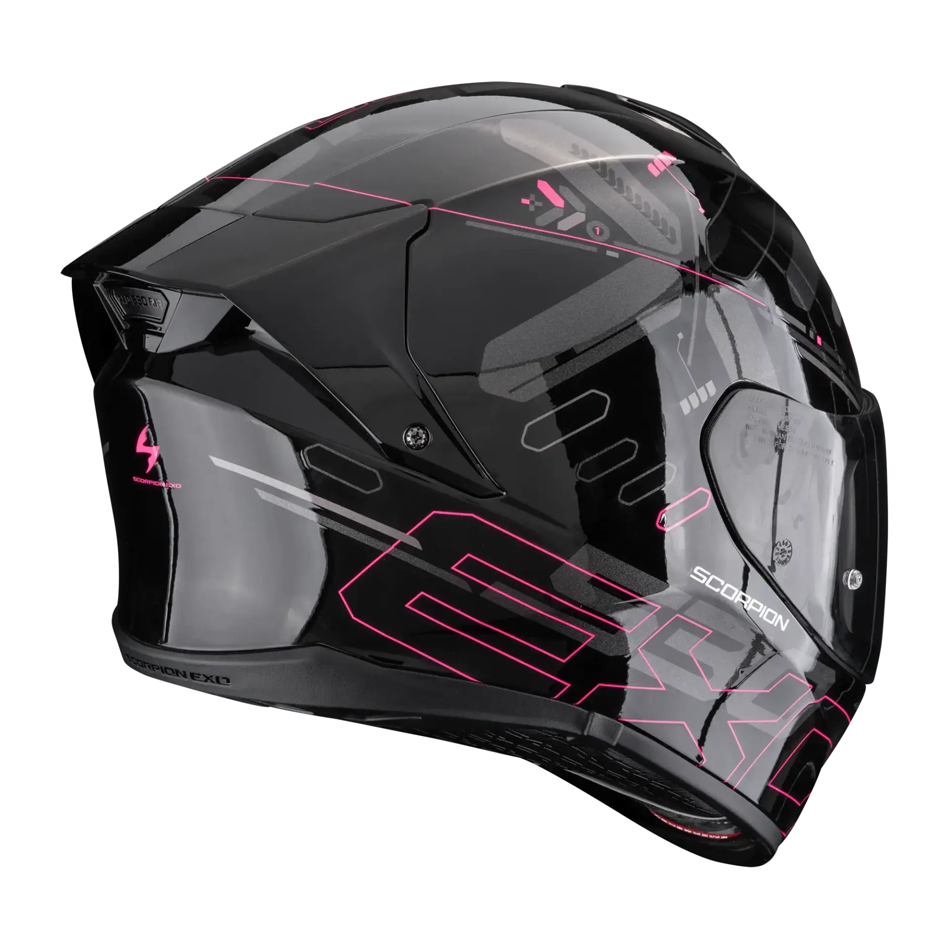 Scorpion EXO-530 Fond Black Pink