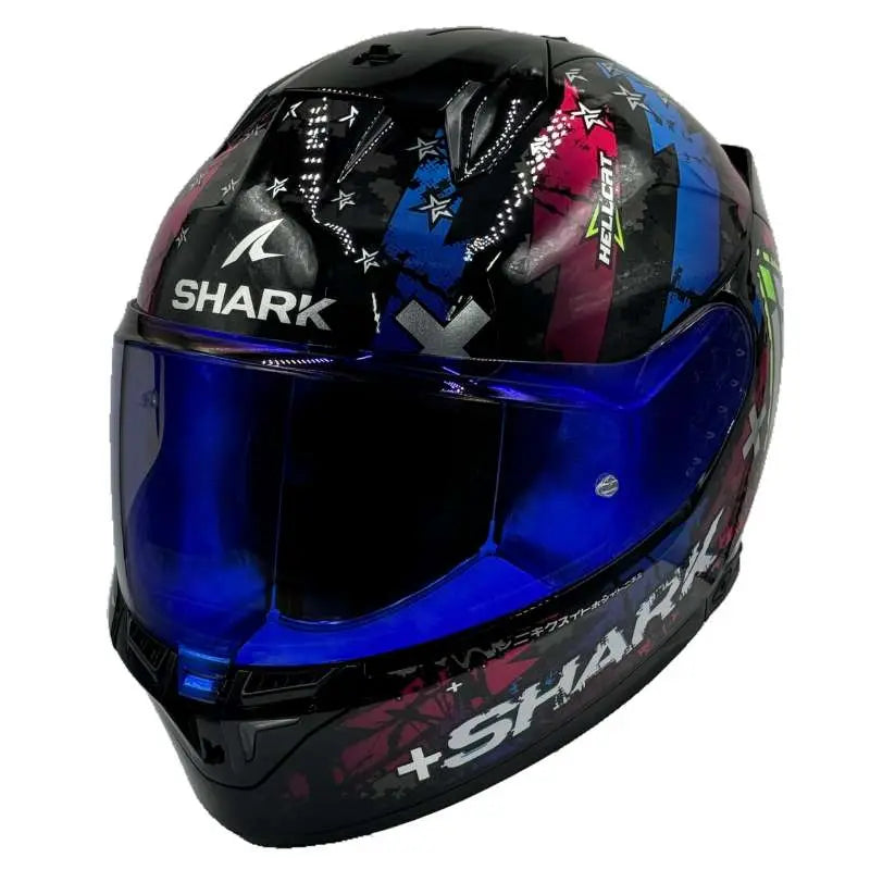 Shark Skwal i3 Hellcat Black Chrom Blue KUB