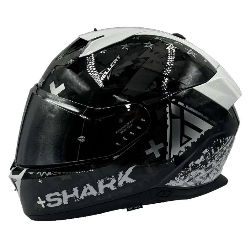 Shark Skwal i3 Hellcat Black Chrom Silver KUS