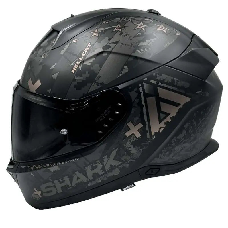 Shark Skwal i3 Hellcat Mat Black Chrom Anthracite KUA