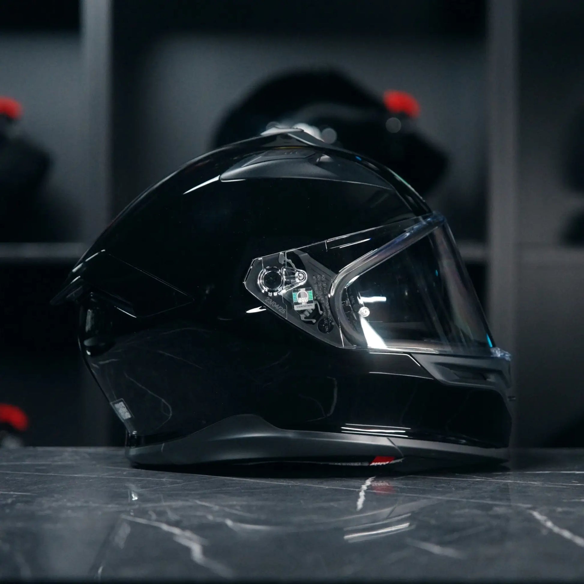 AGV K7 Mono Glans Zwart