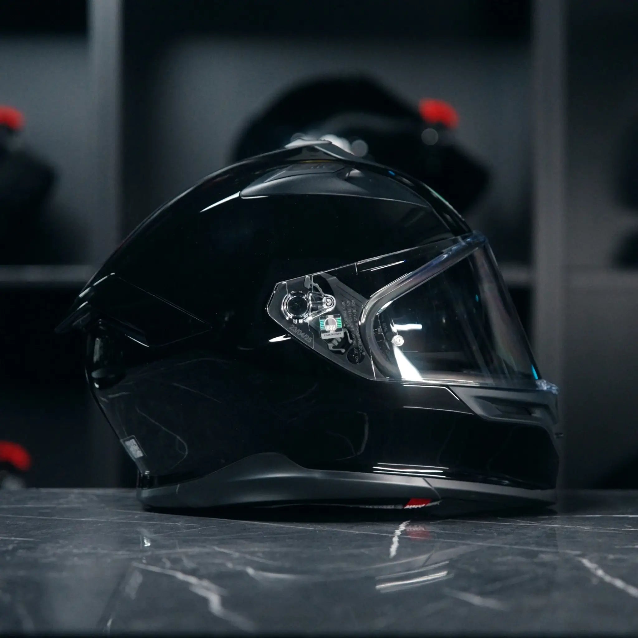 AGV K7 Mono Glans Zwart