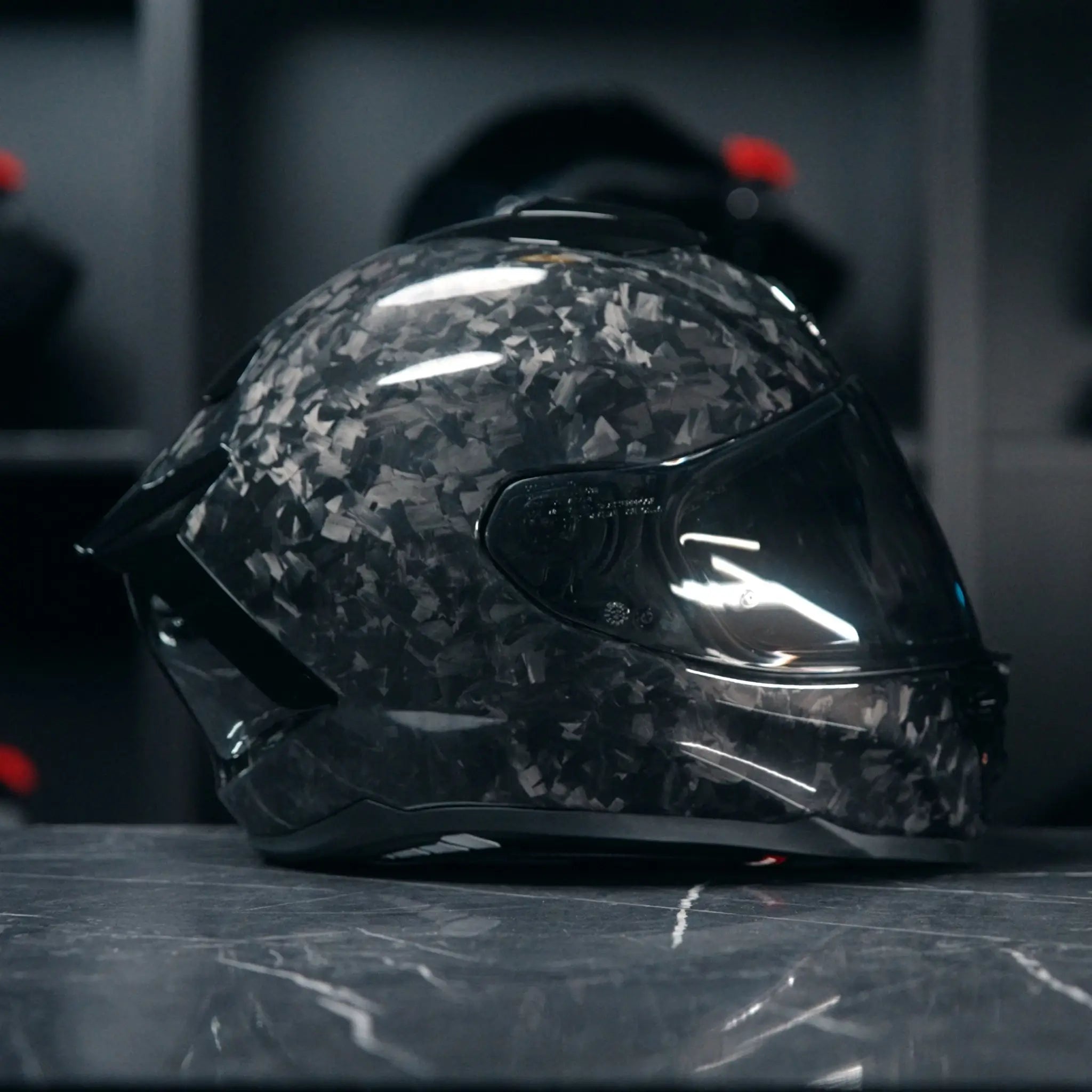 Scorpion EXO-1500 Forged Carbon Onyx Glossy Black