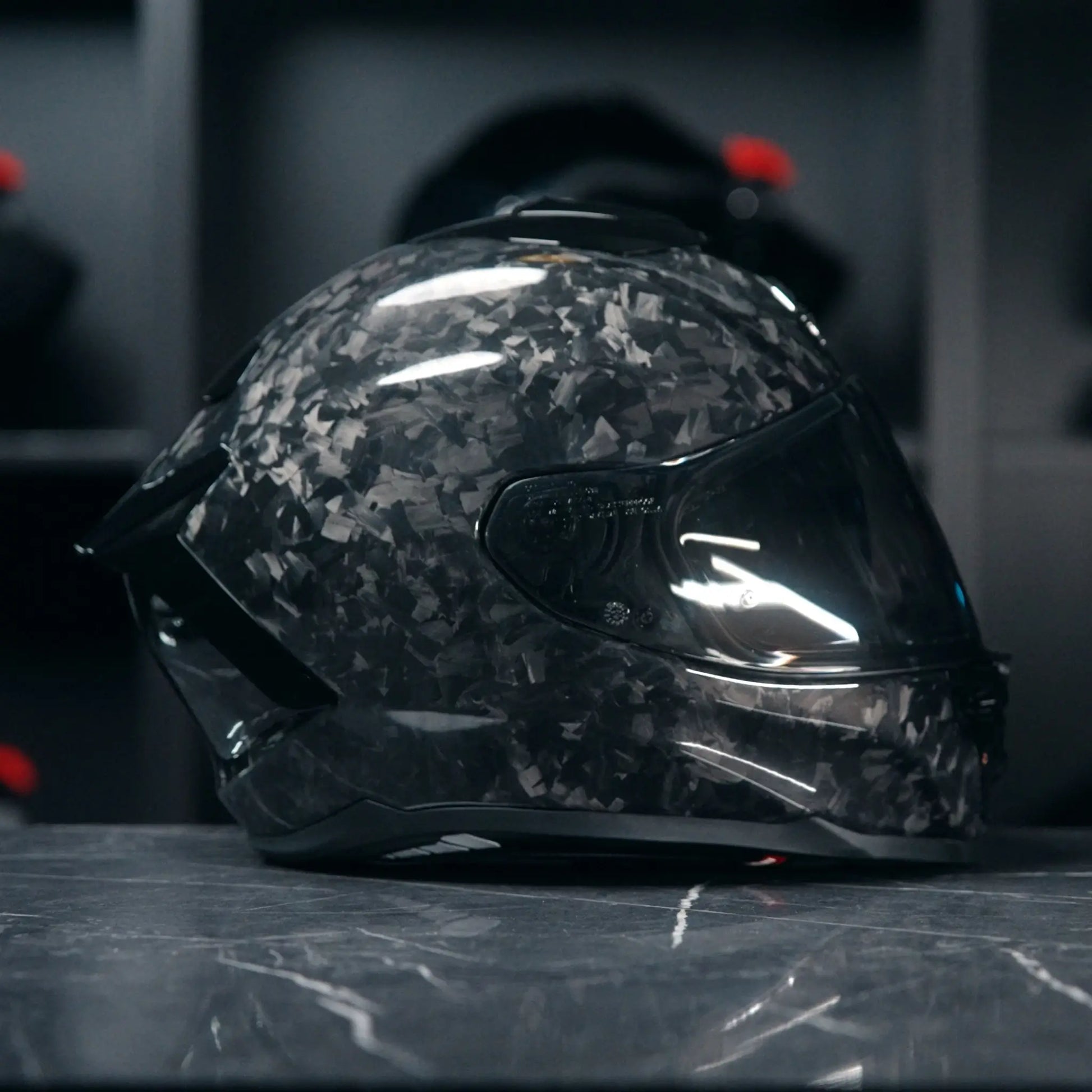 Scorpion EXO-1500 Forged Carbon Onyx Glossy Black