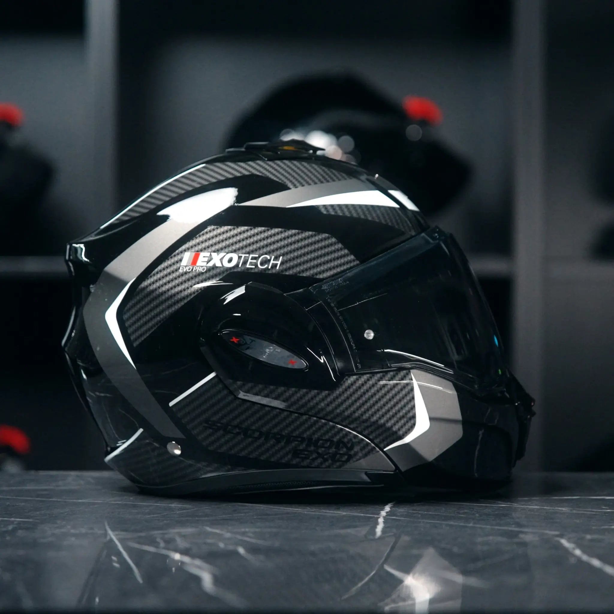 Scorpion Exo-Tech Evo Pro Acuti Black Silver