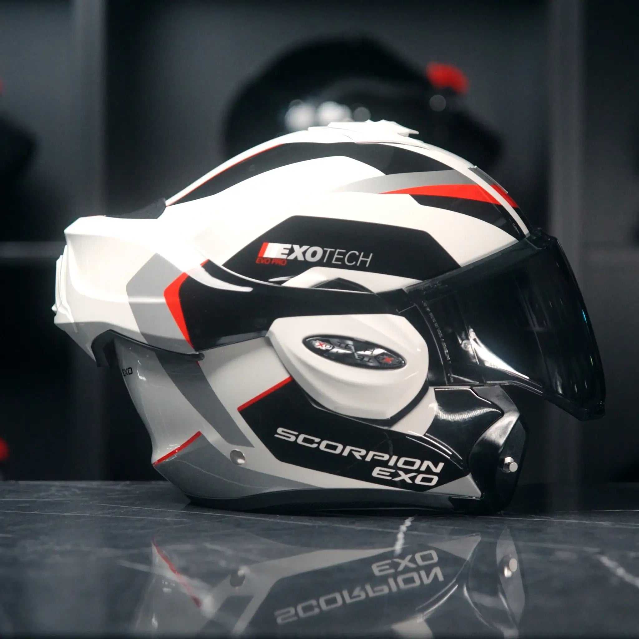 Scorpion Exo-Tech Evo Pro Acuti Grey Black Red