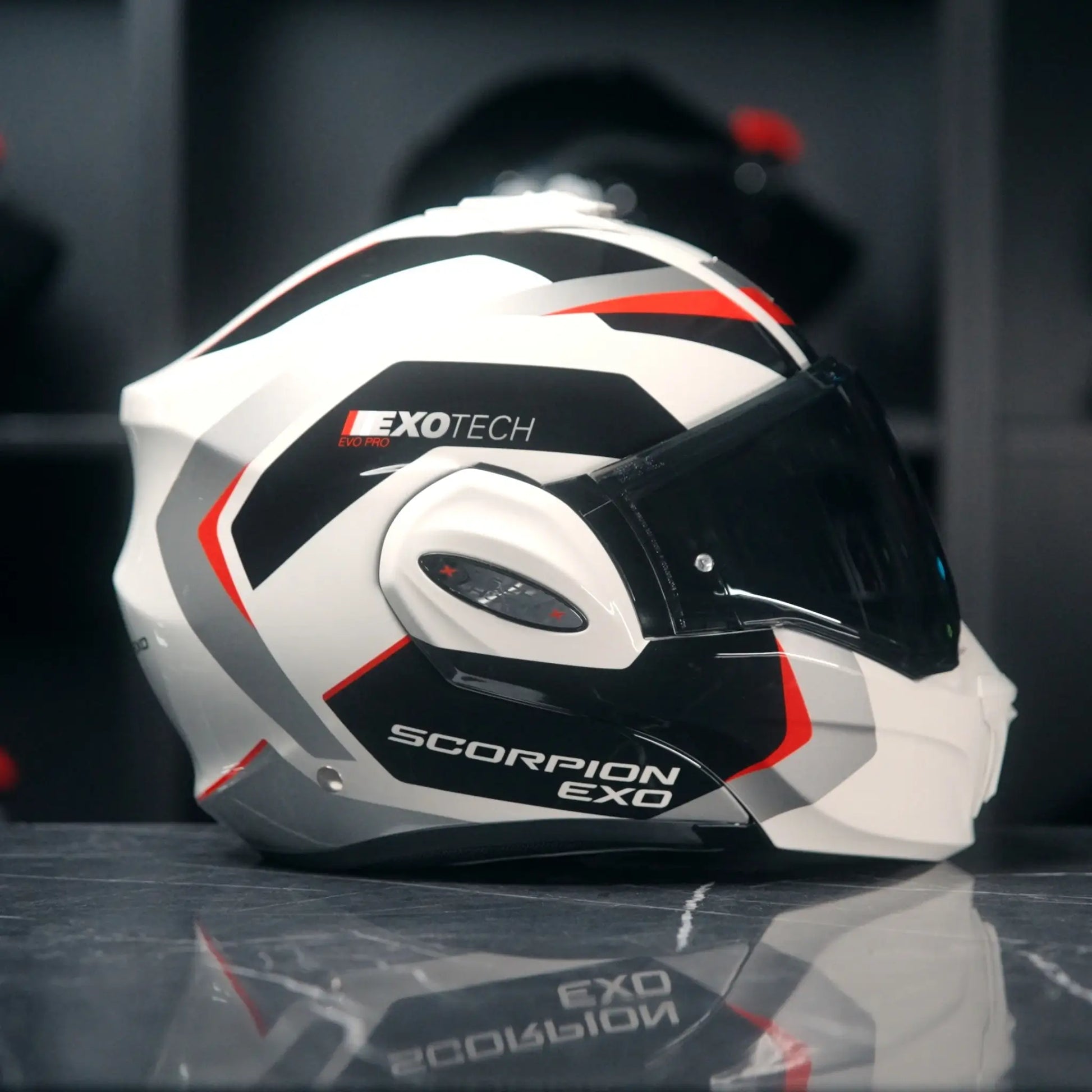 Scorpion Exo-Tech Evo Pro Acuti Grey Black Red