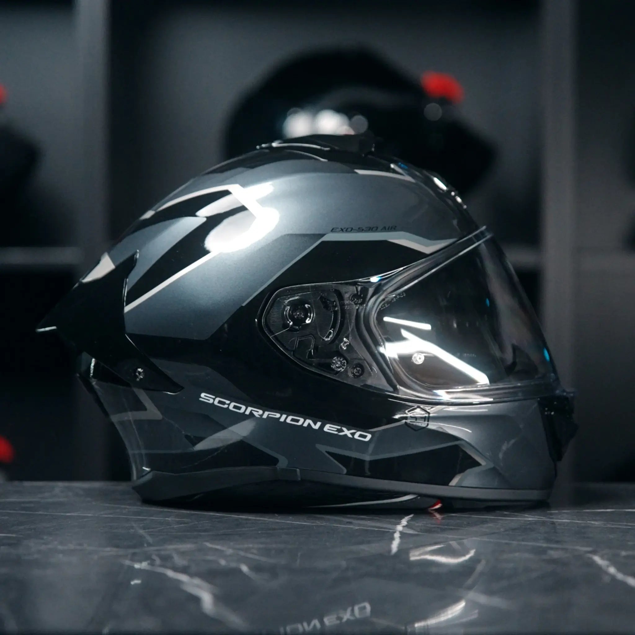 Scorpion EXO-530 Clip Silver Black