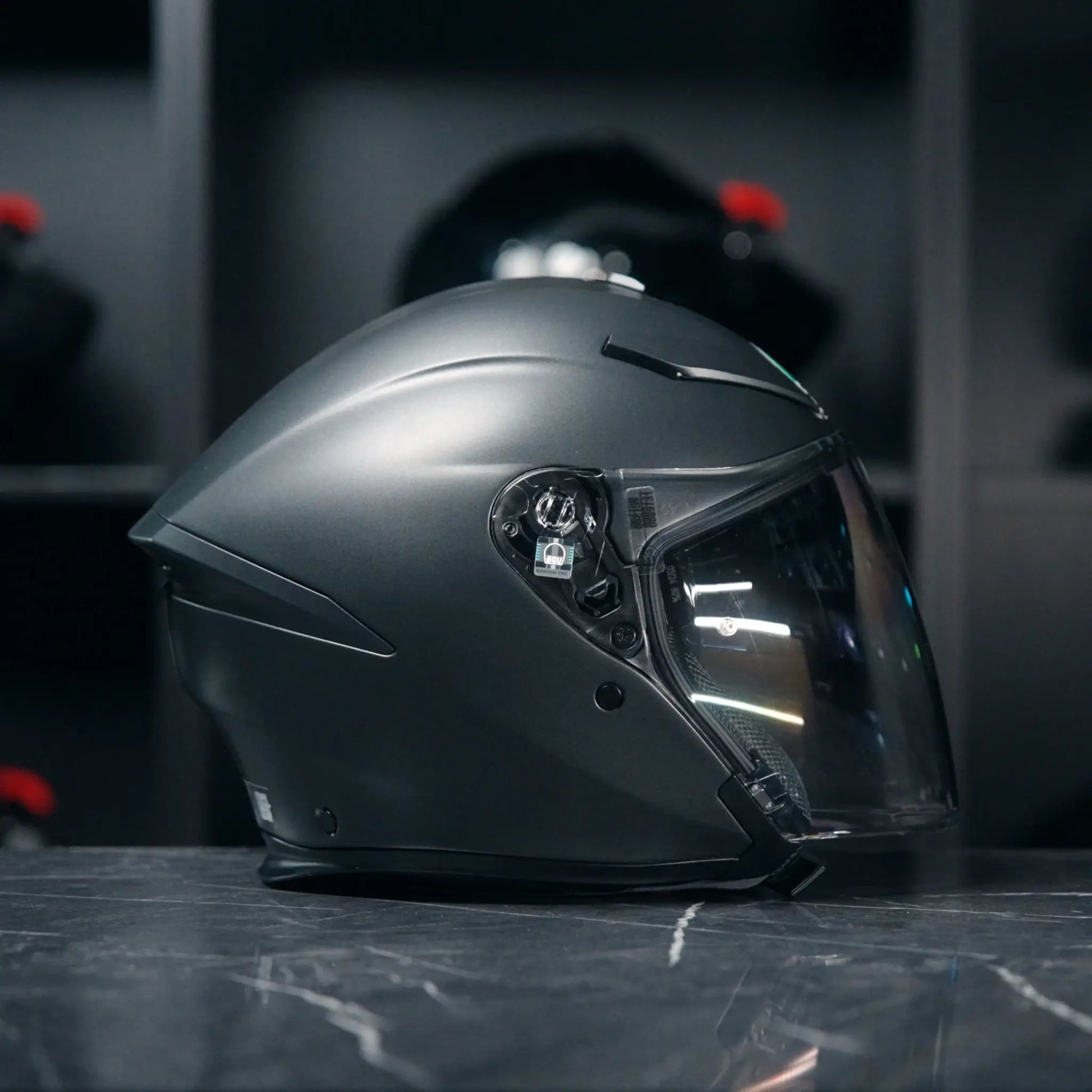 AGV K5 Jet Evo E2206 Mono Matt Black