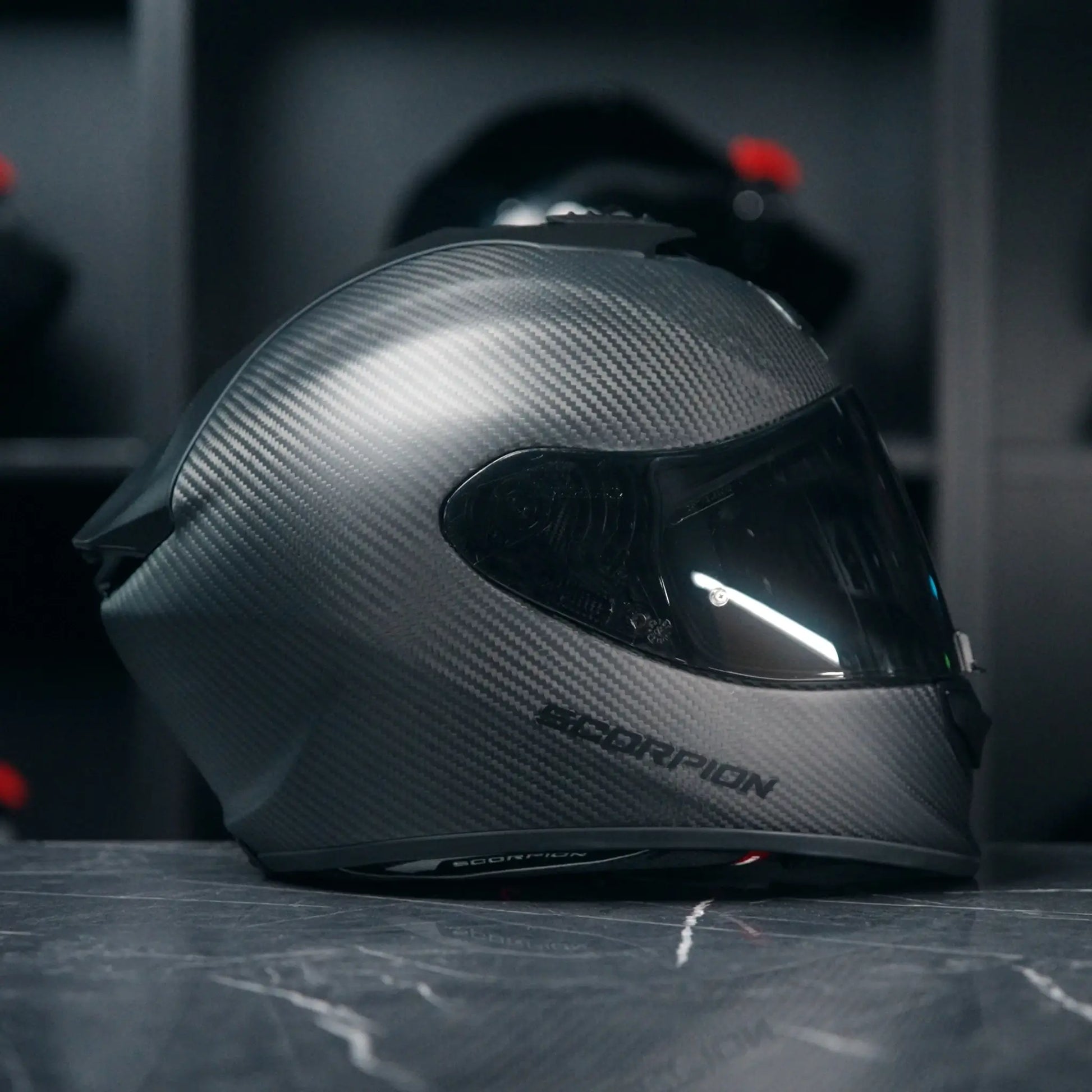 Scorpion Exo-1400 Evo II Carbon Air Solid Matt black