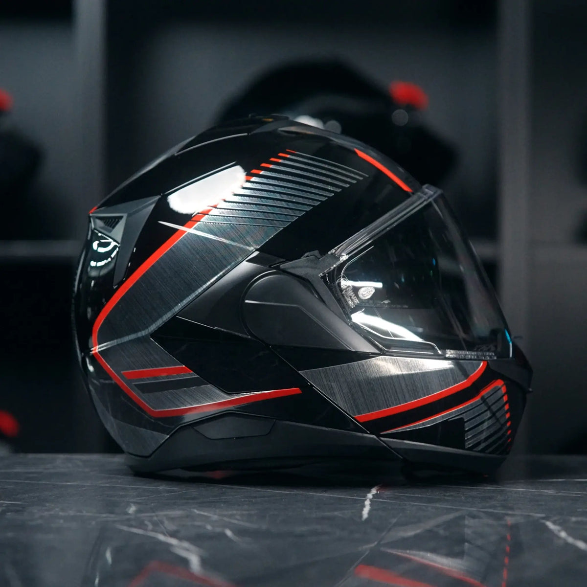Shark OXO Sikter Black Chrom Silver
