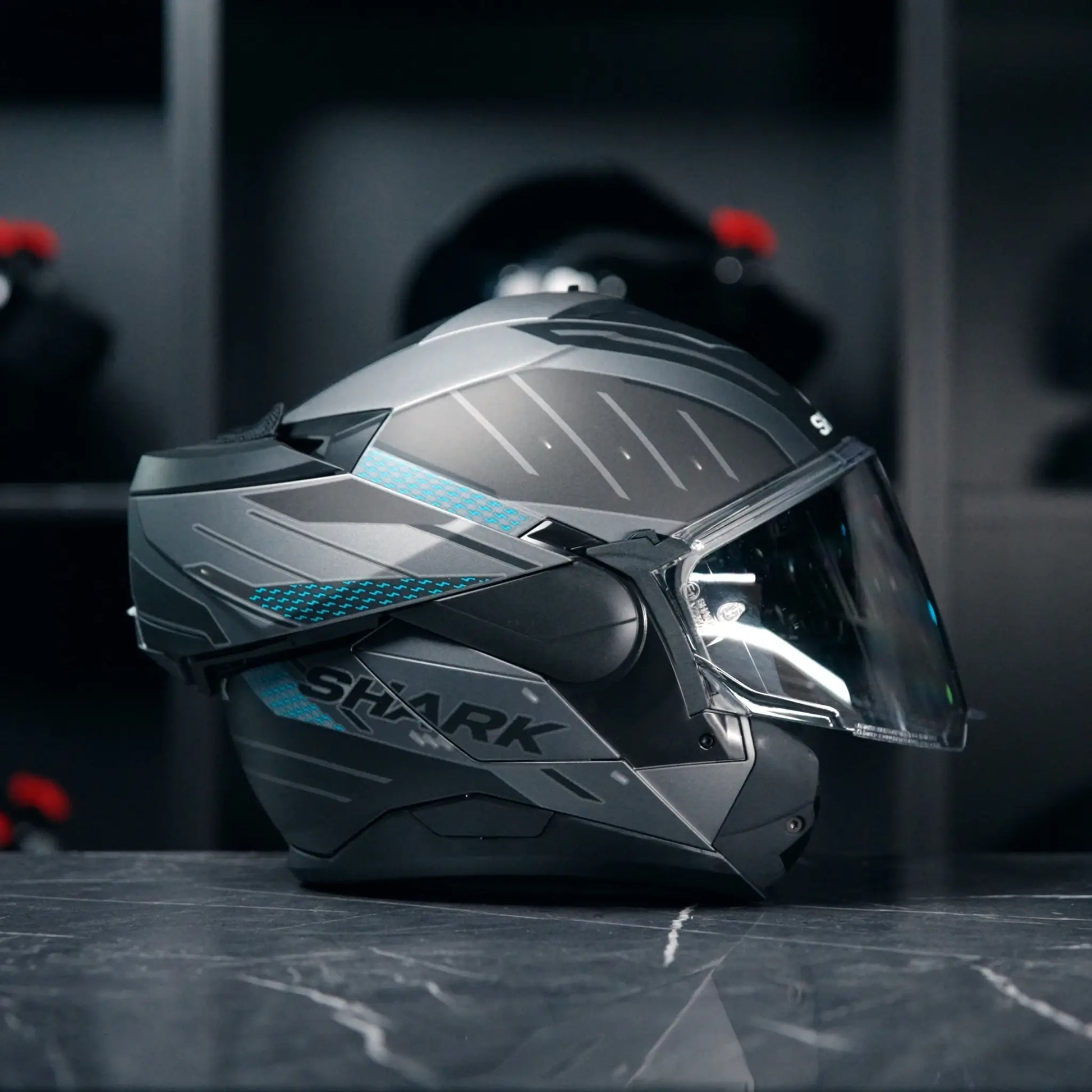 Shark OXO Rydger Mat Anthracite Blue Black