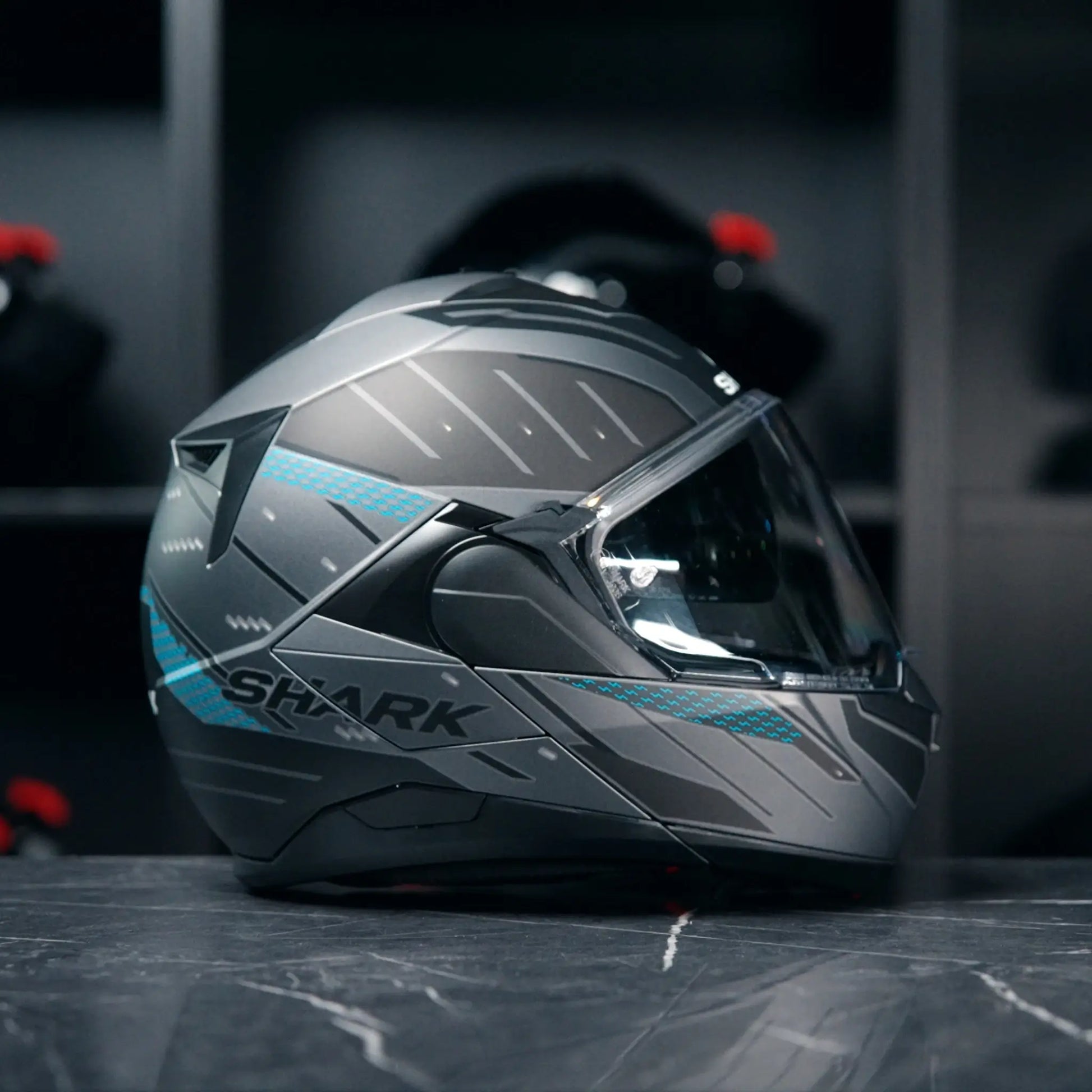 Shark OXO Rydger Mat Anthracite Blue Black