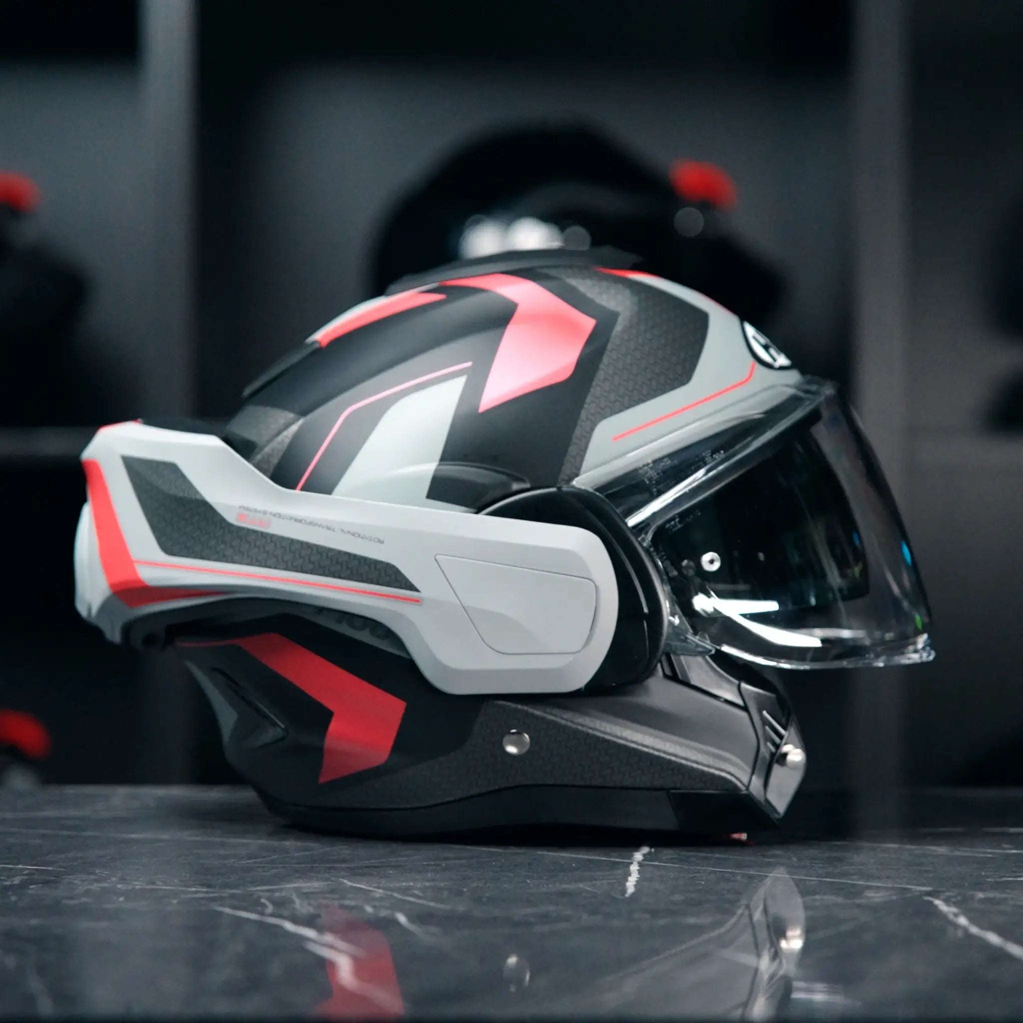 HJC F100 Bios Roze/Grijs