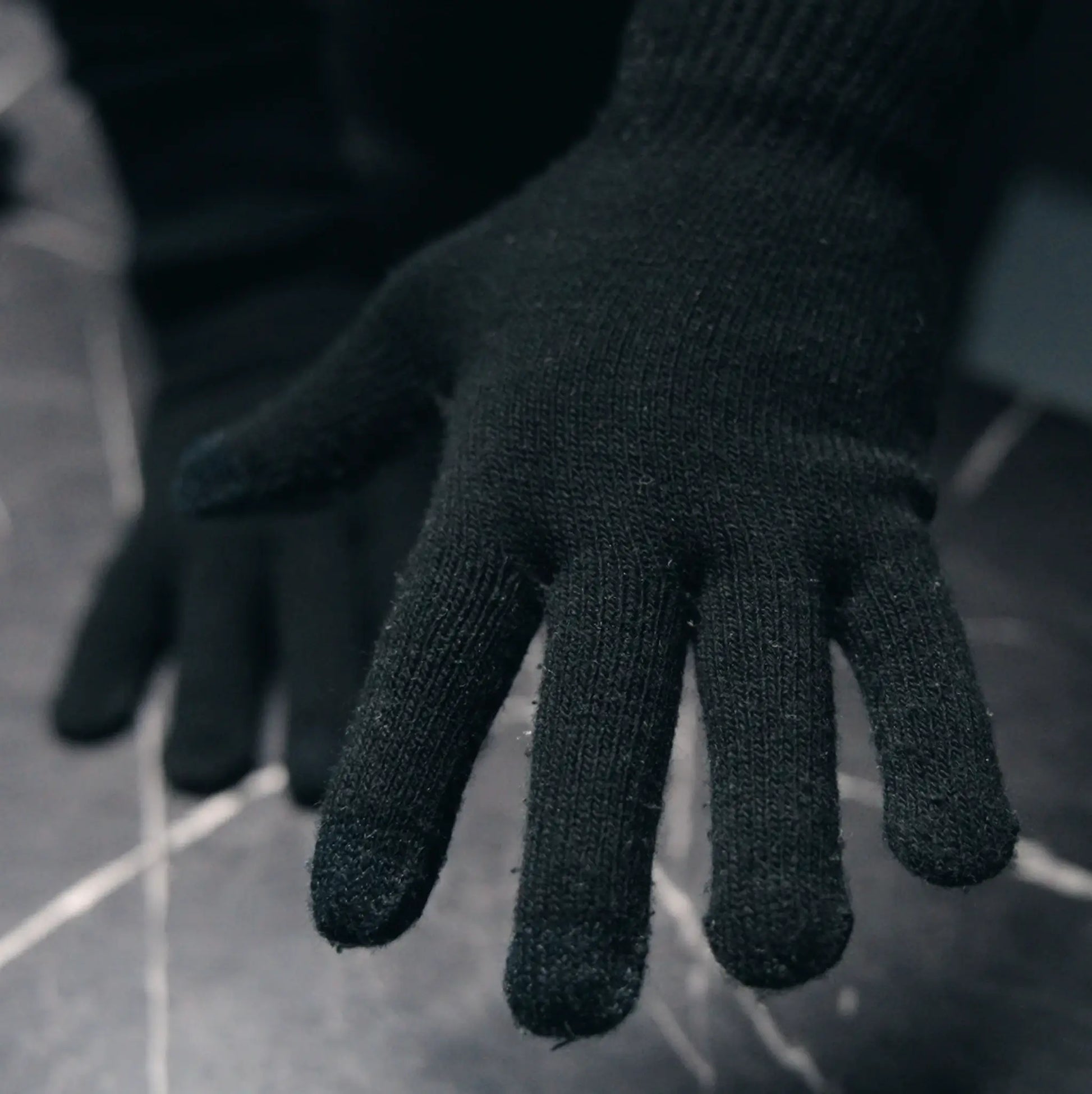 Handschoenen Comfort met Grip Zwart