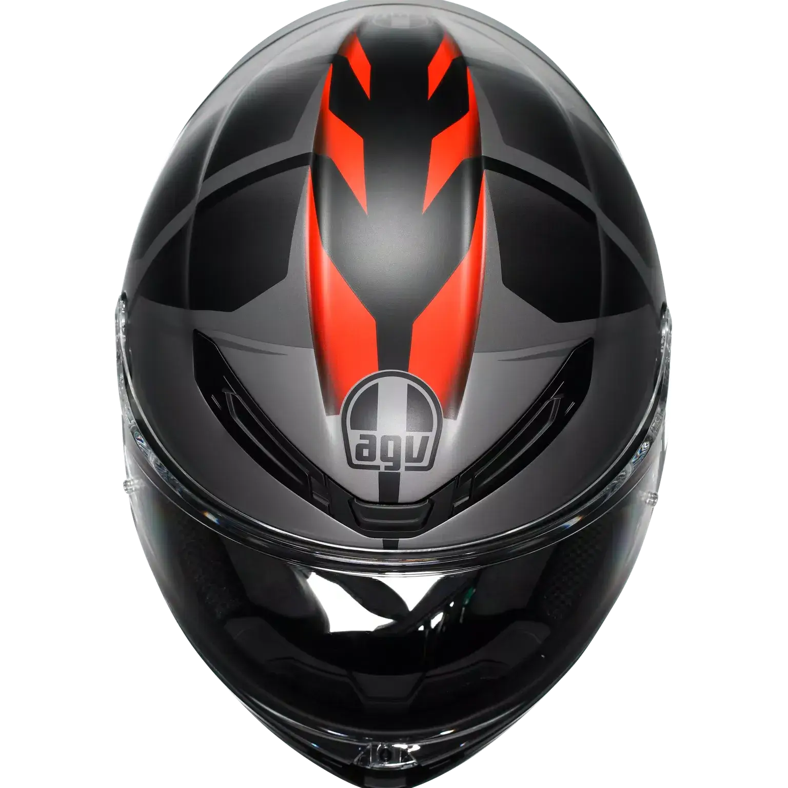 AGV K6 S Karve Matt Black Grey Red