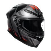 AGV K6 S Karve Matt Black Grey Red