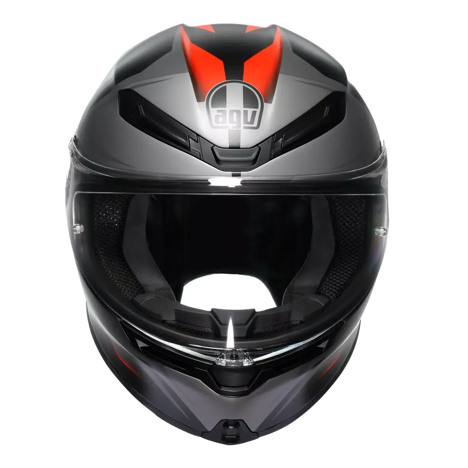 AGV K6 S Karve Matt Black Grey Red