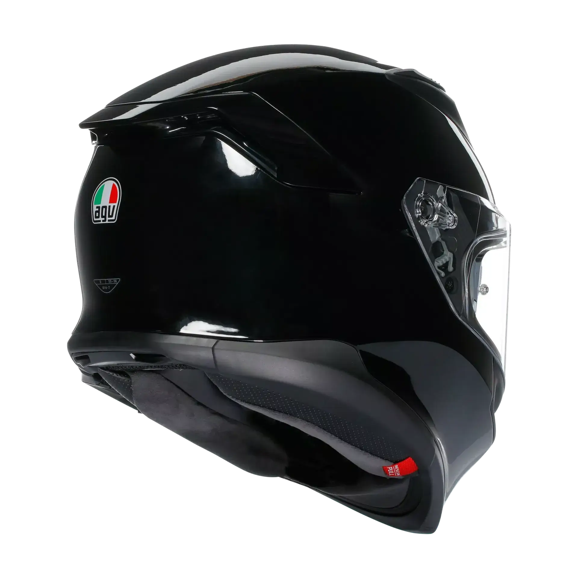 AGV K7 Mono Glans Zwart