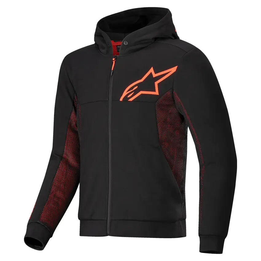 Alpinestars Chrome Hoodie Black / Red