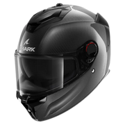 Shark Spartan GT Pro Carbon Skin motorhelm in Carbon Anthracite met premium carbonvezel ontwerp en geavanceerde functies.