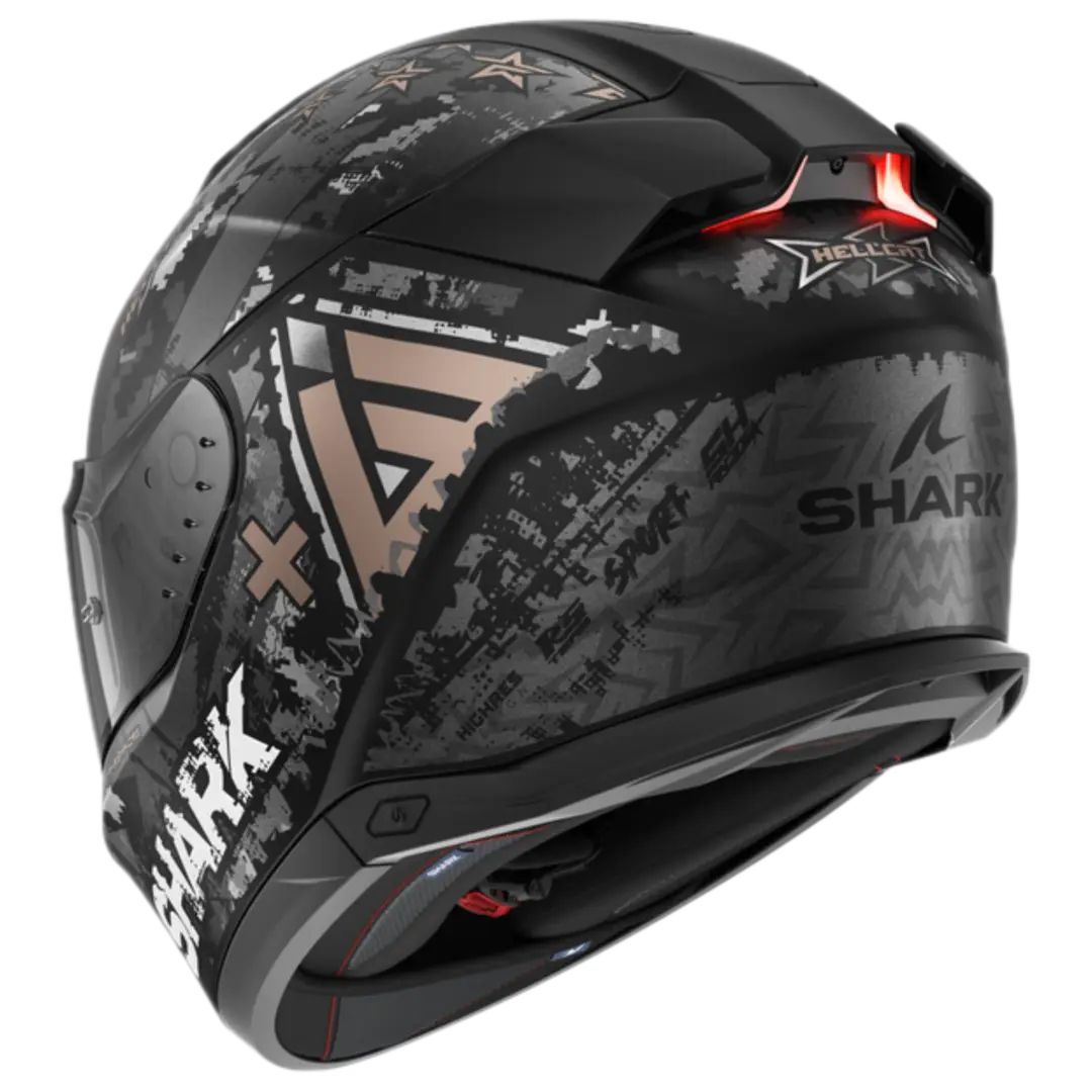 Shark Skwal i3 Hellcat Mat Black Chrom Anthracite KUA