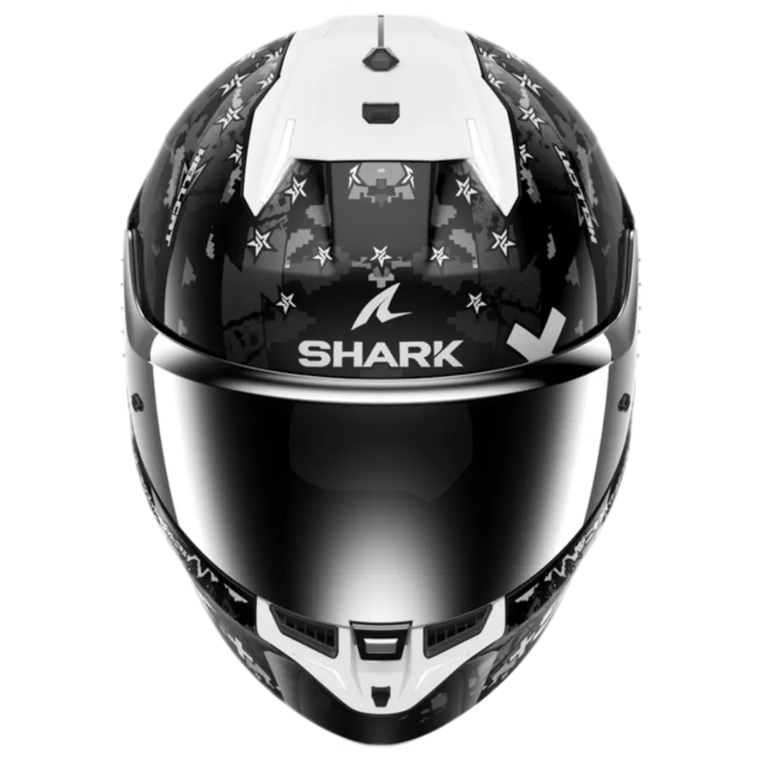 Shark Skwal i3 Hellcat Black Chrom Silver KUS