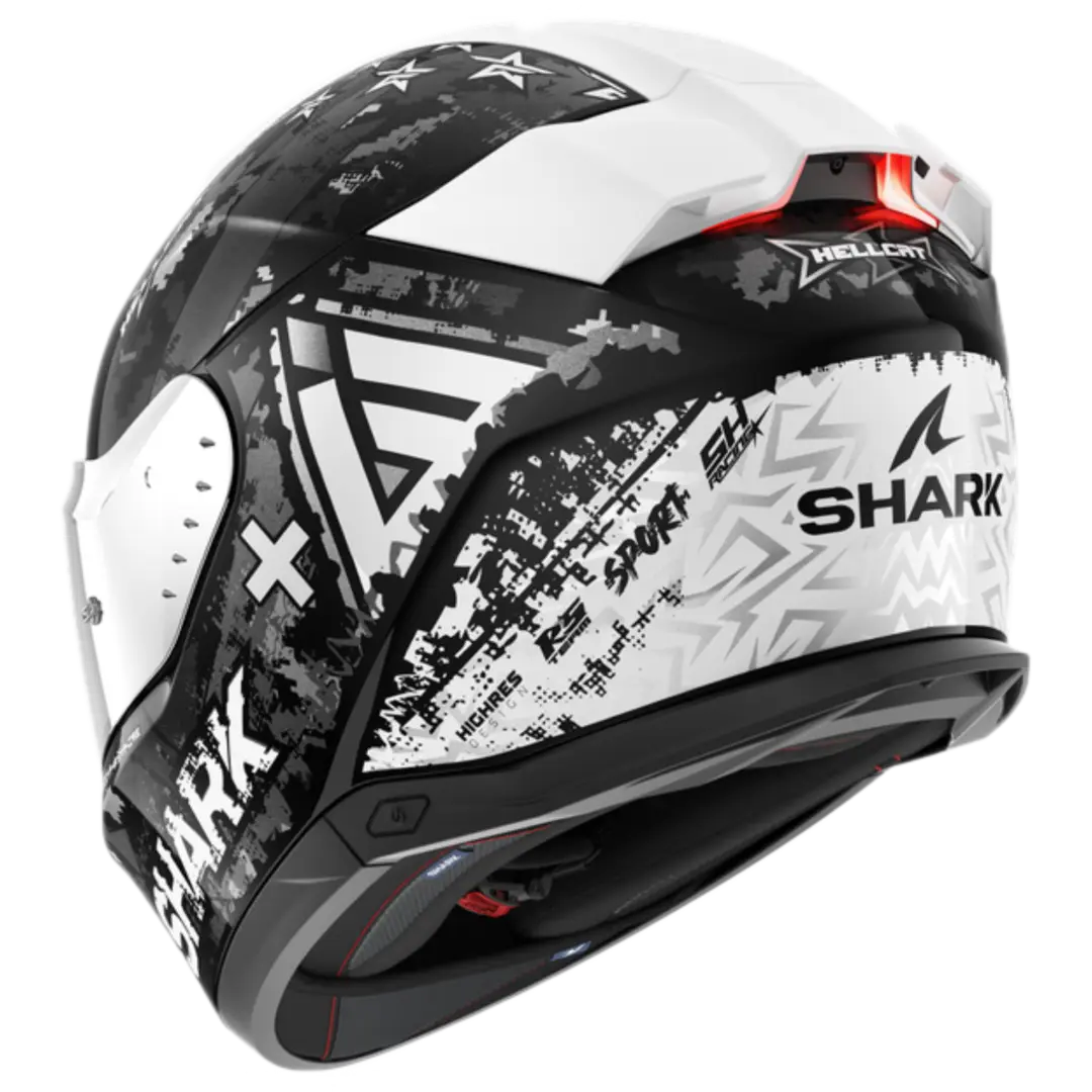 Shark Skwal i3 Hellcat Black Chrom Silver KUS