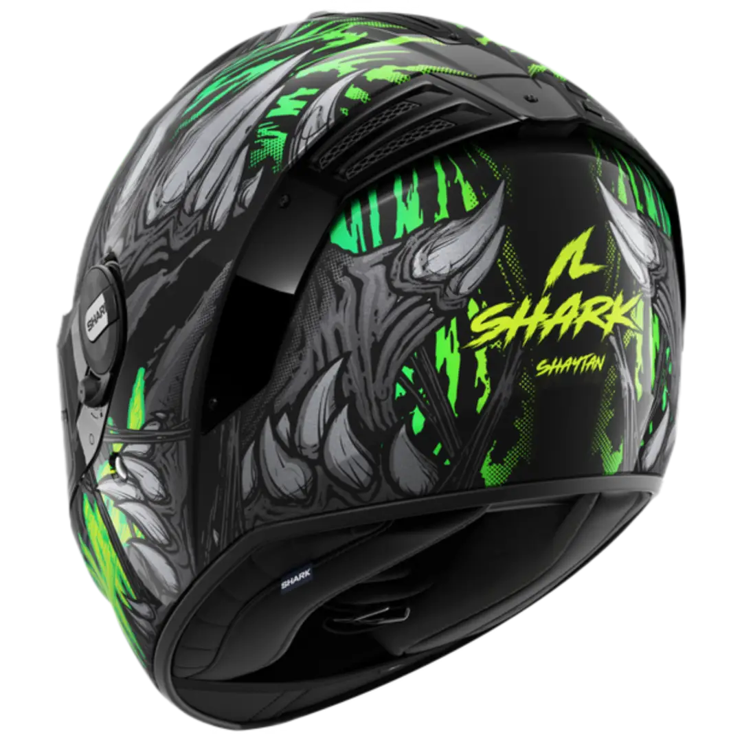 Shark Spartan RS Shaytan Black Green Anthracite