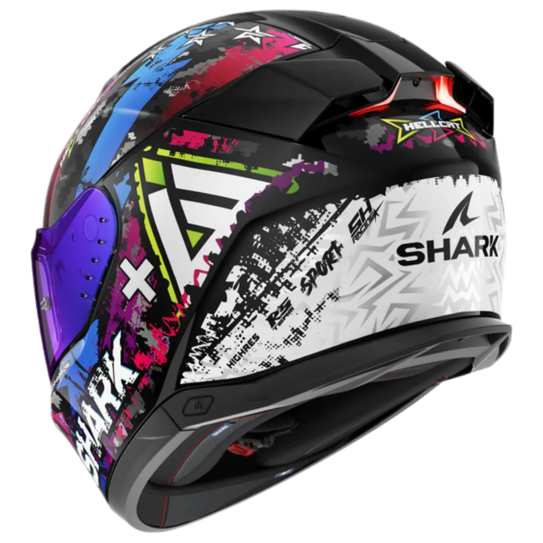 Shark Skwal i3 Hellcat Black Chrom Blue KUB