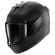 Shark D-Skwal 3 Dark Shadow motorhelm in mat zwart met modern design en geavanceerde functies.