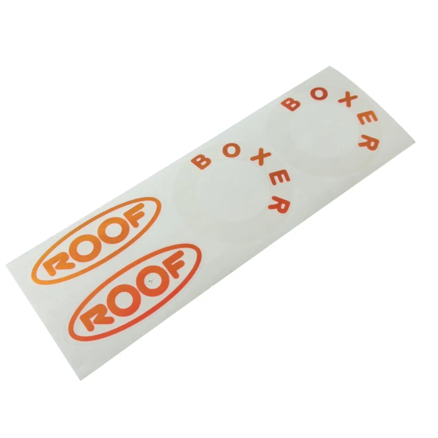 Custom Stickerset - Boxer V8/Alpha Iridium Rood