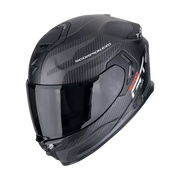 Scorpion EXO-GT SP Air Flex Matt Black Silver motorhelm met sportief design en donker vizier