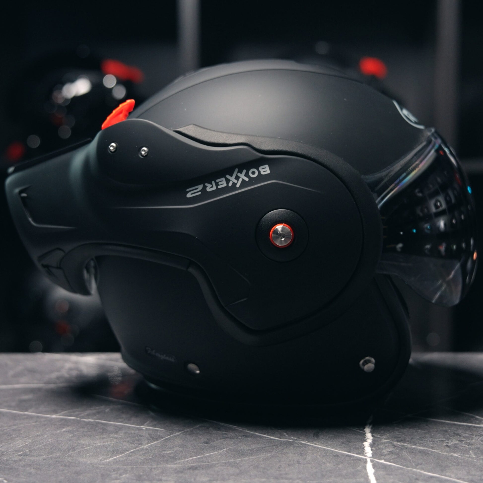 Roof RO9 Boxxer 2 Stripes Matt Black Steel