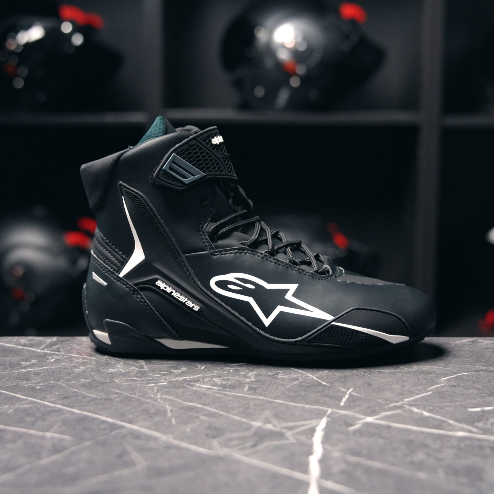 Alpinestars Faster 4 Black White