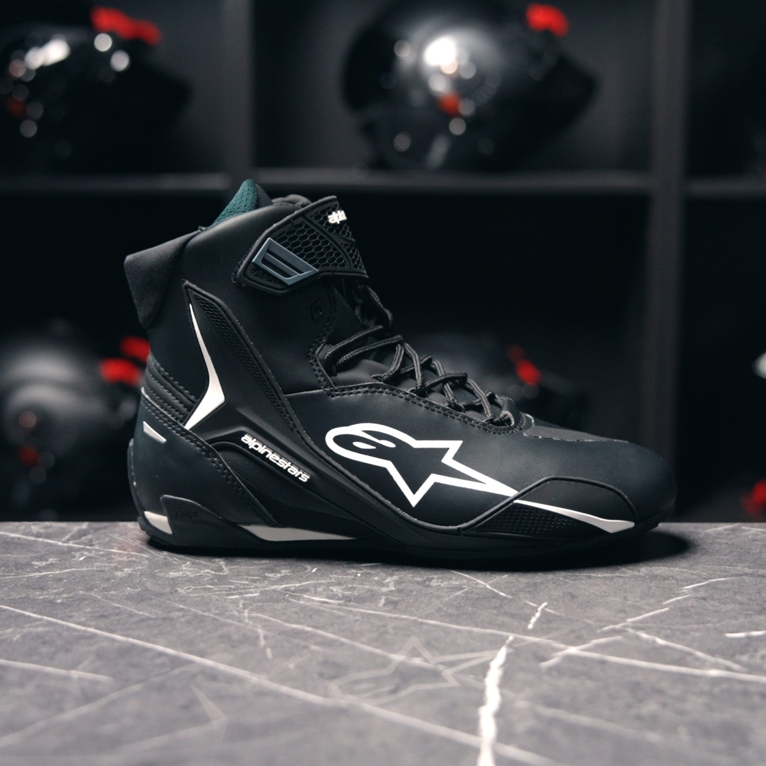 Alpinestars Faster 4 Black White