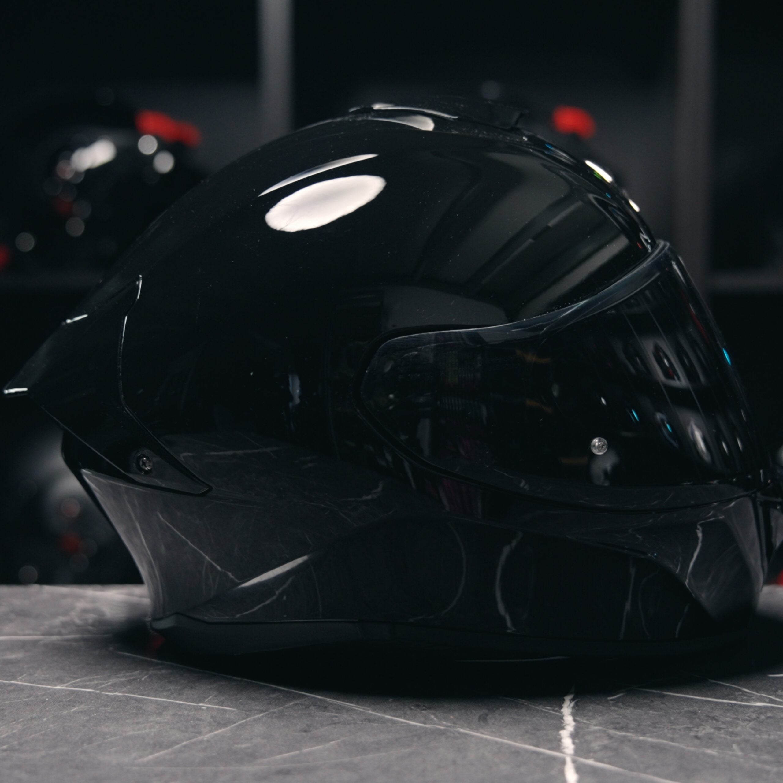 Scorpion EXO-530 Solid Glossy Black