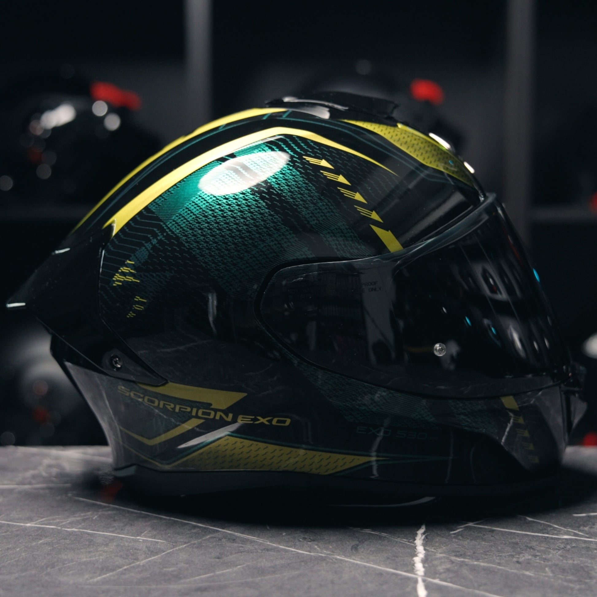 Scorpion EXO-530 Theras Black Green