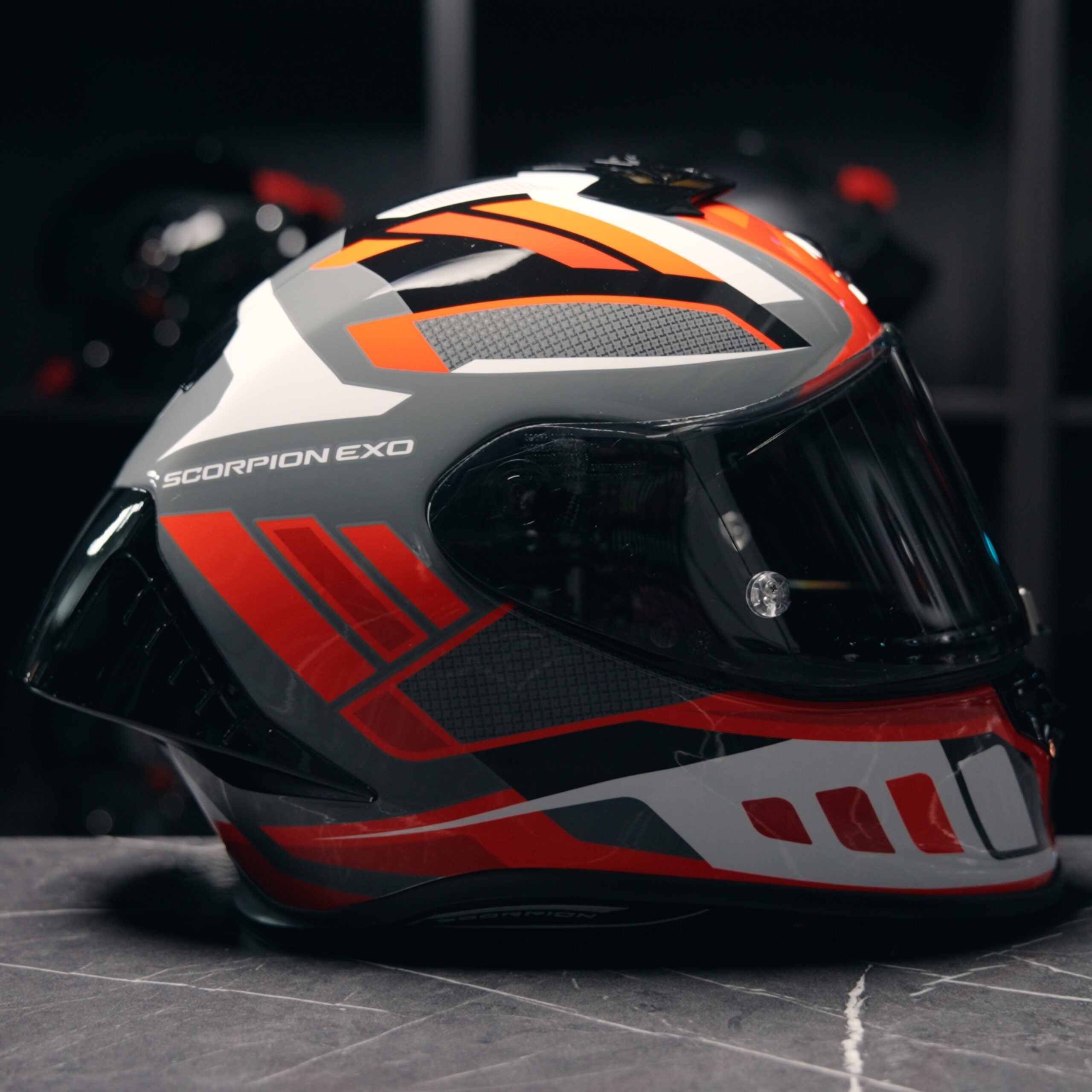 Scorpion EXO-R1 Evo II Vital Grey White Red